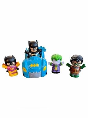 Fisher-Price Little People DC Super Friends Collectible Figurines Lot
